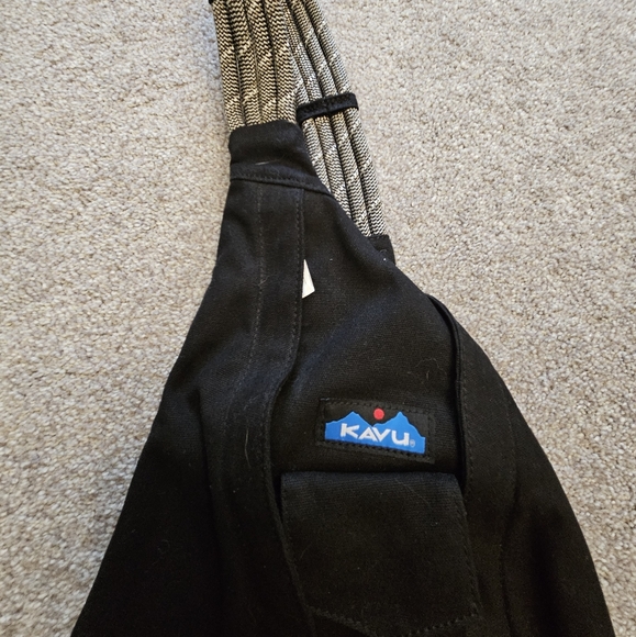 Kavu black canvas bag - Picture 4 of 6